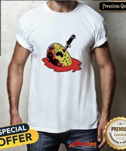 Happy Jason Statham Mask Knife T-Shirt