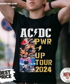 Nice ACDC World Tour 2024 PWR T-Shirt