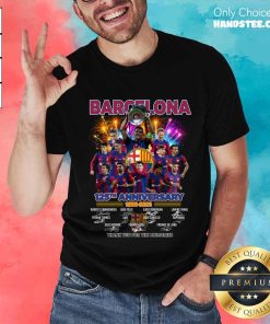Nice Barcelona 125th Anniversary 1899-2024 For The Memories T-Shirt