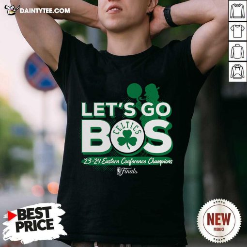 Nice Black Boston Celtics 2024 Eastern Conference Champions T-Shirt