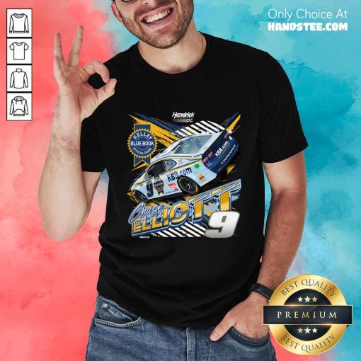 Nice Chase Elliott #9 2024 Kelley Blue Book T-Shirt