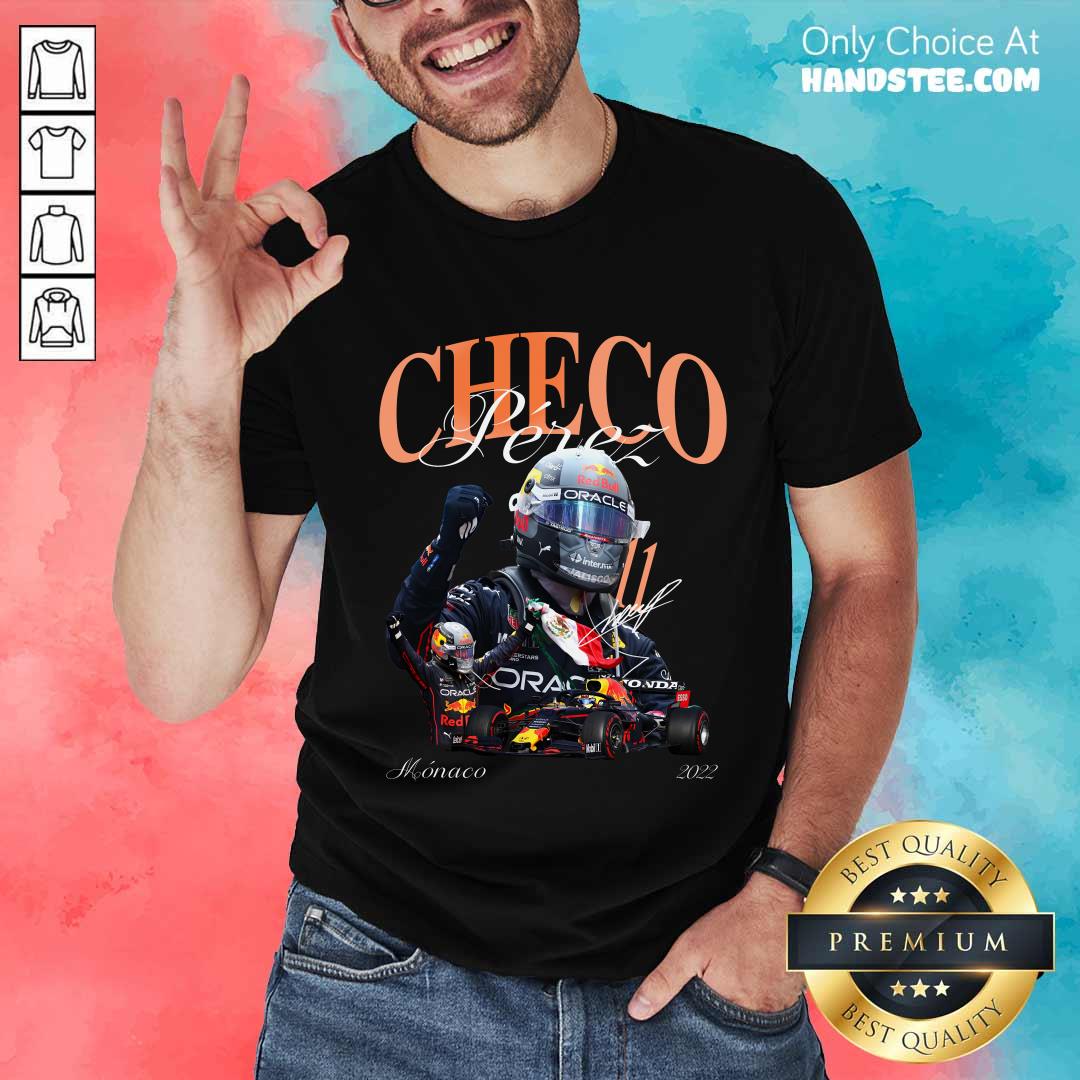 Shirt Nice Checo Perez Monaco Racing T-Shirt