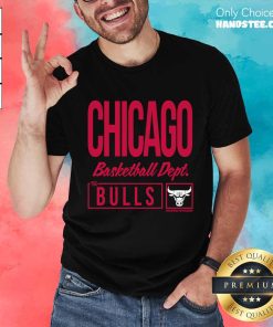 Nice Chicago Bulls Basketball Dept T-Shirt