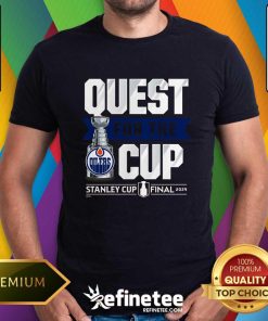 Nice Edmonton Oilers 2024 Stanley Cup Final Quest T-Shirt