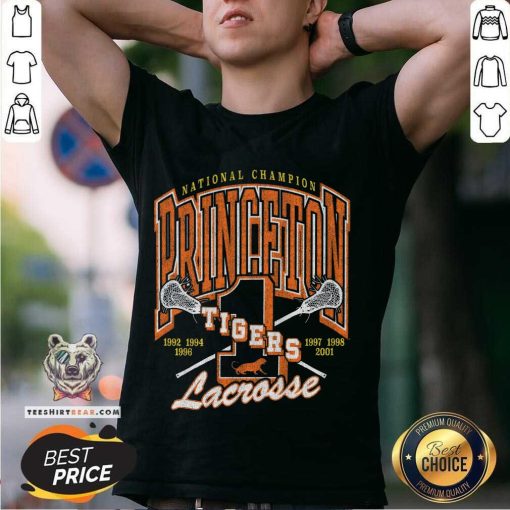 Nice National Champion Princeton Tiger Past Champs T-Shirt