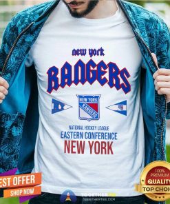Nice New York Rangers National Hockey League Eastern T-Shirt