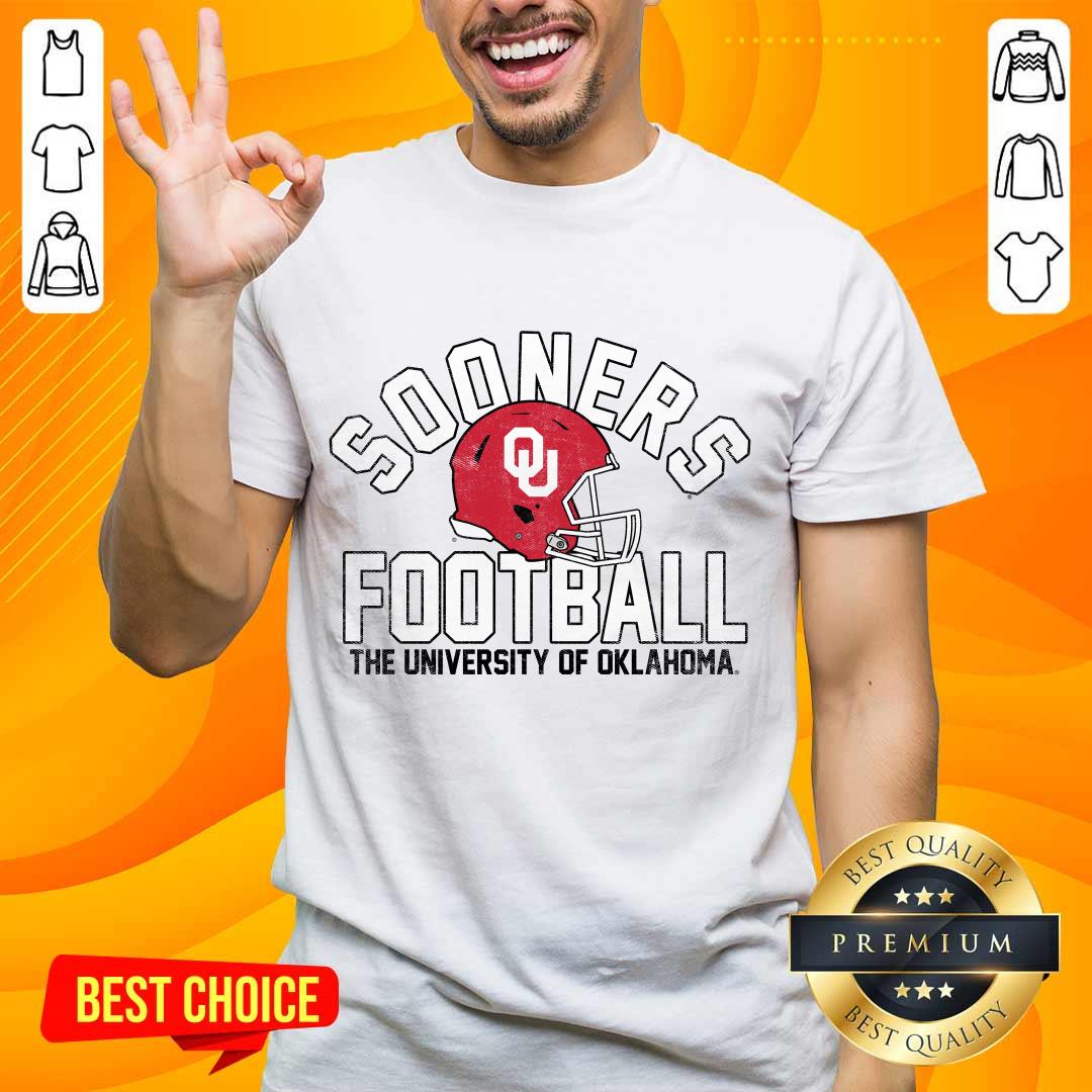 Shirt Nice Oklahoma Sooners Big & Tall Football Helmet T-Shirt