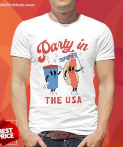 Nice Party In The USA Hotdog T-Shirt