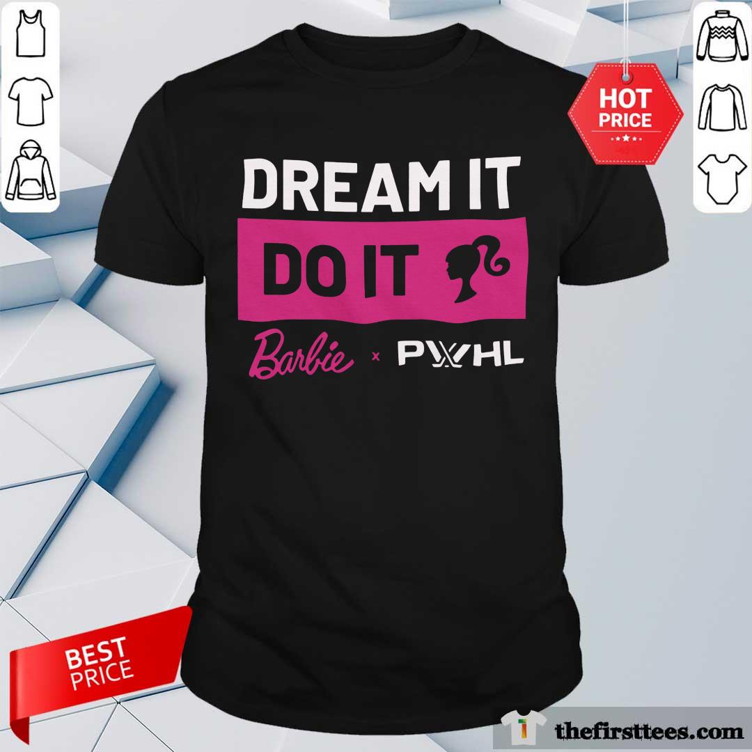 Shirt Nice PWHL x Barbie Youth Dream It Do It T-Shirt