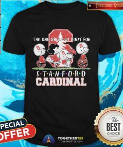 Nice Snoopy Peanuts We Root For Stanford Cardinal T-Shirt