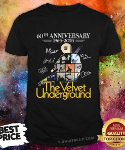 Nice The Velvet Underground Fan 60th Anniversary 1964-2024 T-Shirt