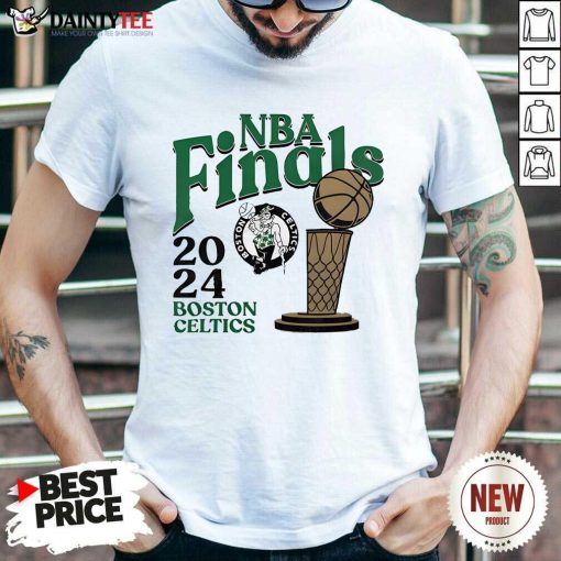 Official 2024 NBA Finals Boston Celtics T-Shirt