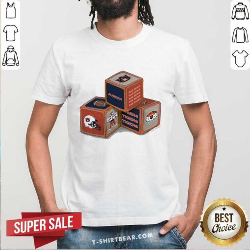 Official Auburn Tigers Blocks T-Shirt