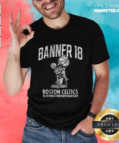 Official Boston Celtics 18-Time Champions NBA Finals T-Shirt