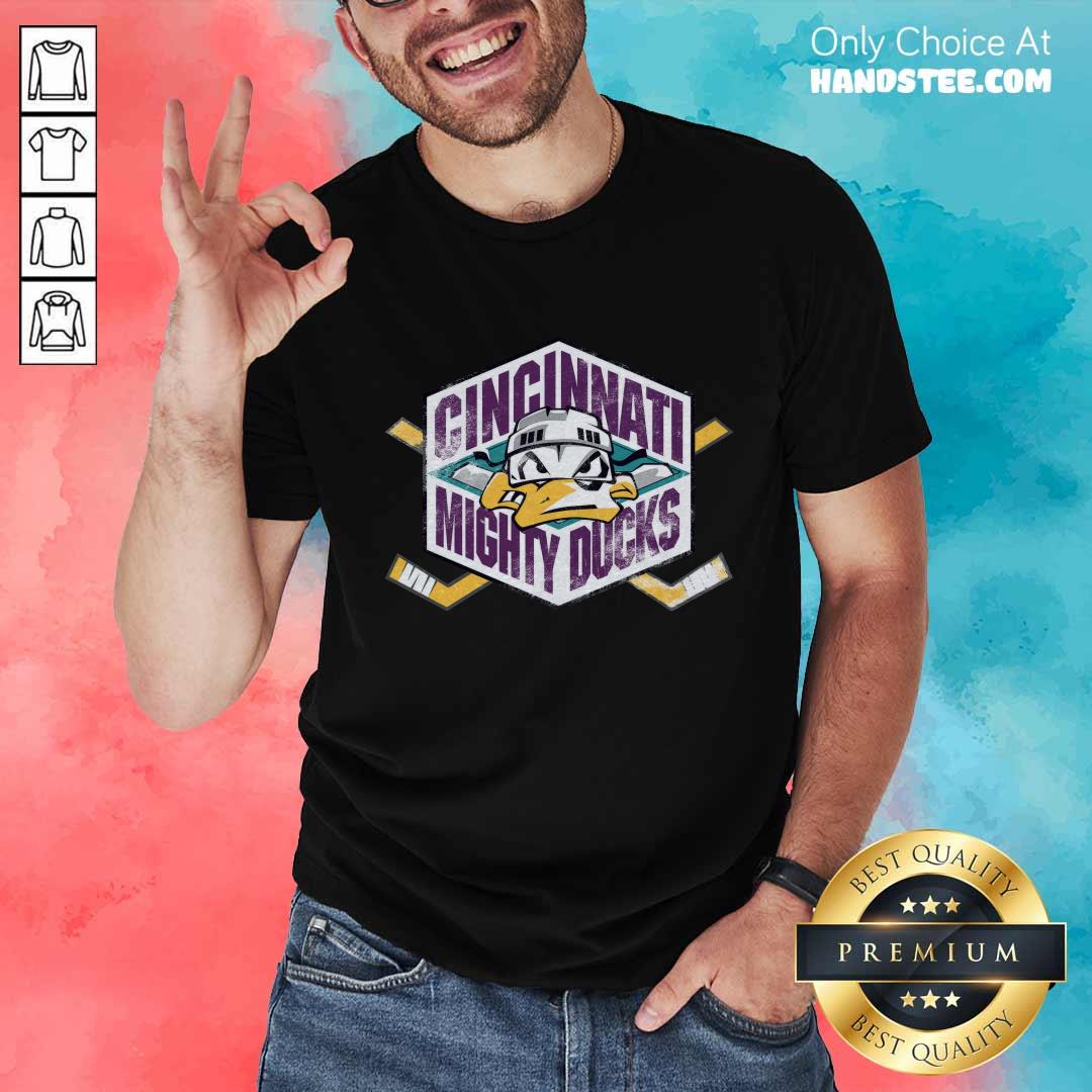 Shirt Official Cincinnati Mighty Ducks Hockey T-Shirt
