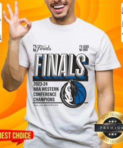 Official Dallas Mavericks 2024 Champions Locker Room T-Shirt