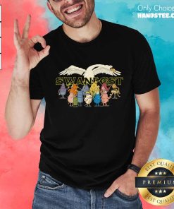 Official Dance Gavin Dance Swanfest Black T-Shirt