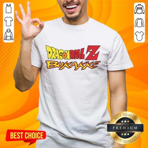 Official Dragonball Z Bukakke Logo T-Shirt