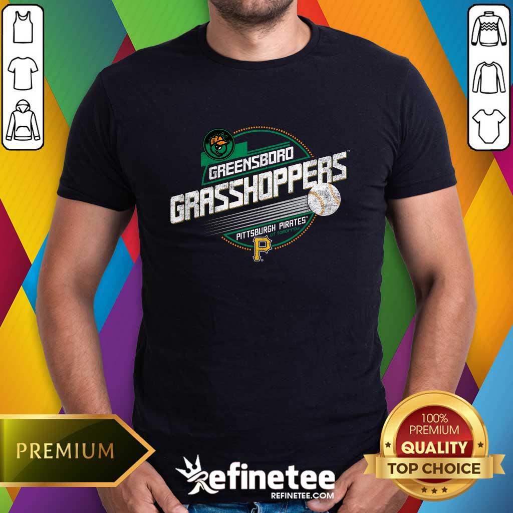 Shirt Official Greensboro Grasshoppers Bimm Ridder Black T-Shirt