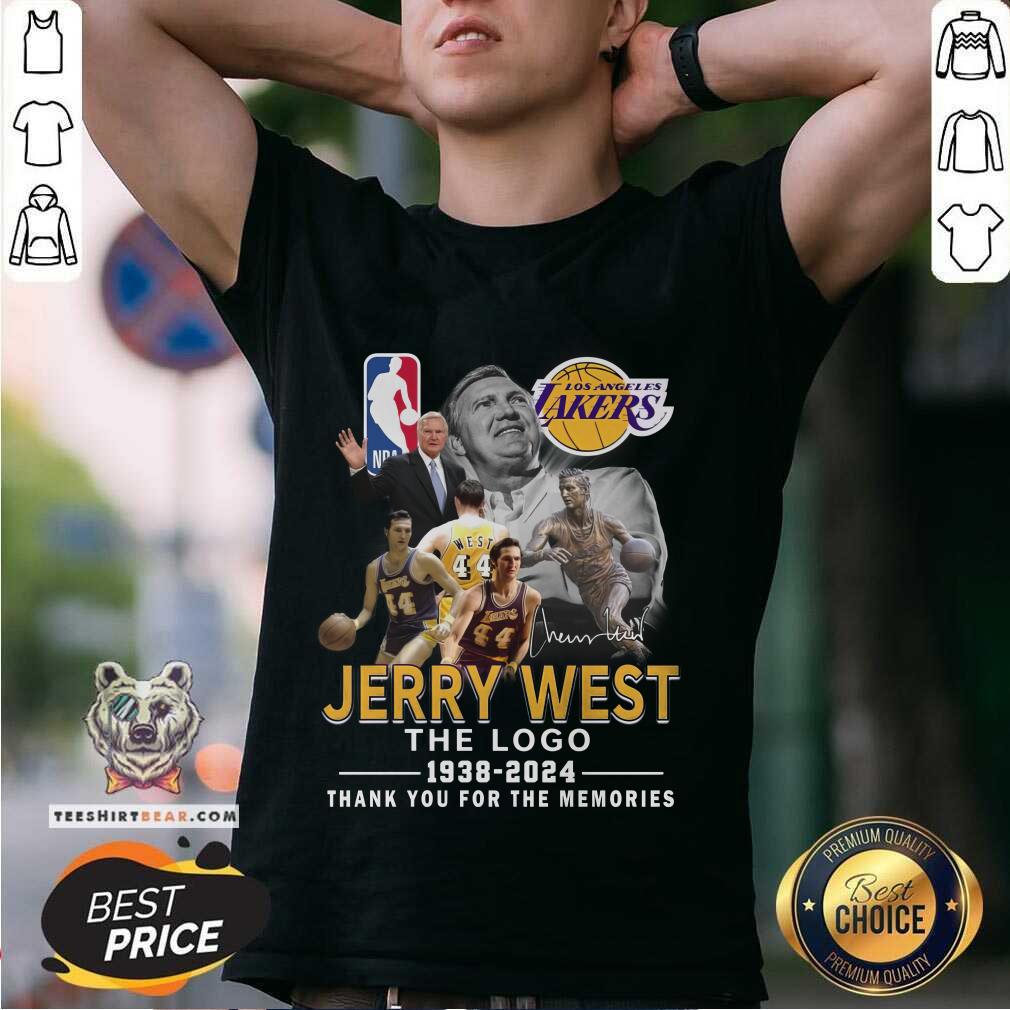 Shirt Official Los Angeles Lakers Jerry West 1938-2024 T-Shirt