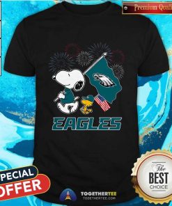 Official Philadelphia Eagles Happy 4th Of July Independence Day T-Shirt