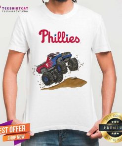 Official Philadelphia Phillies Monster Truck T-Shirt