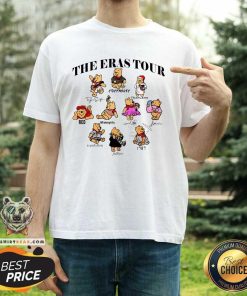 Official Taylor Swift The Eras Tour Disney Winnie The Pooh T-Shirt