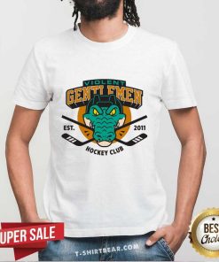 Official Violent Gentiemen Hockey Club Est 2011 T-Shirt
