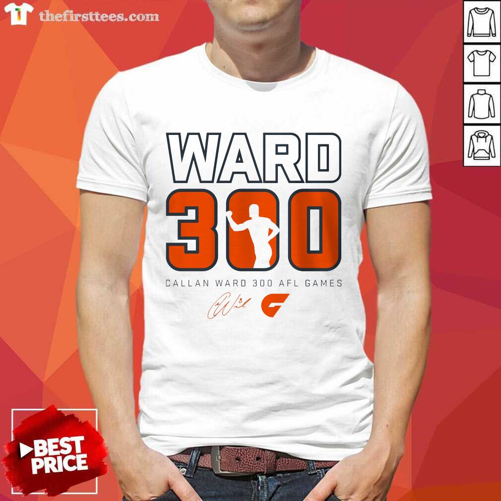 Shirt Official Ward 300 Callan Ward 300 Afl Games T-Shirt