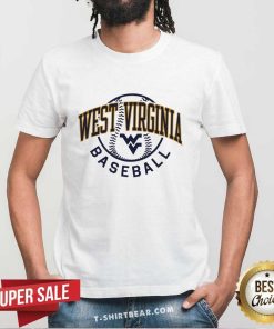 Official West Virginia Mountaineers SS Baseball T-Shirt