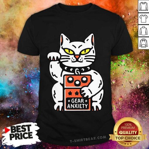 Official White Cat Gear Anxiety T-Shirt
