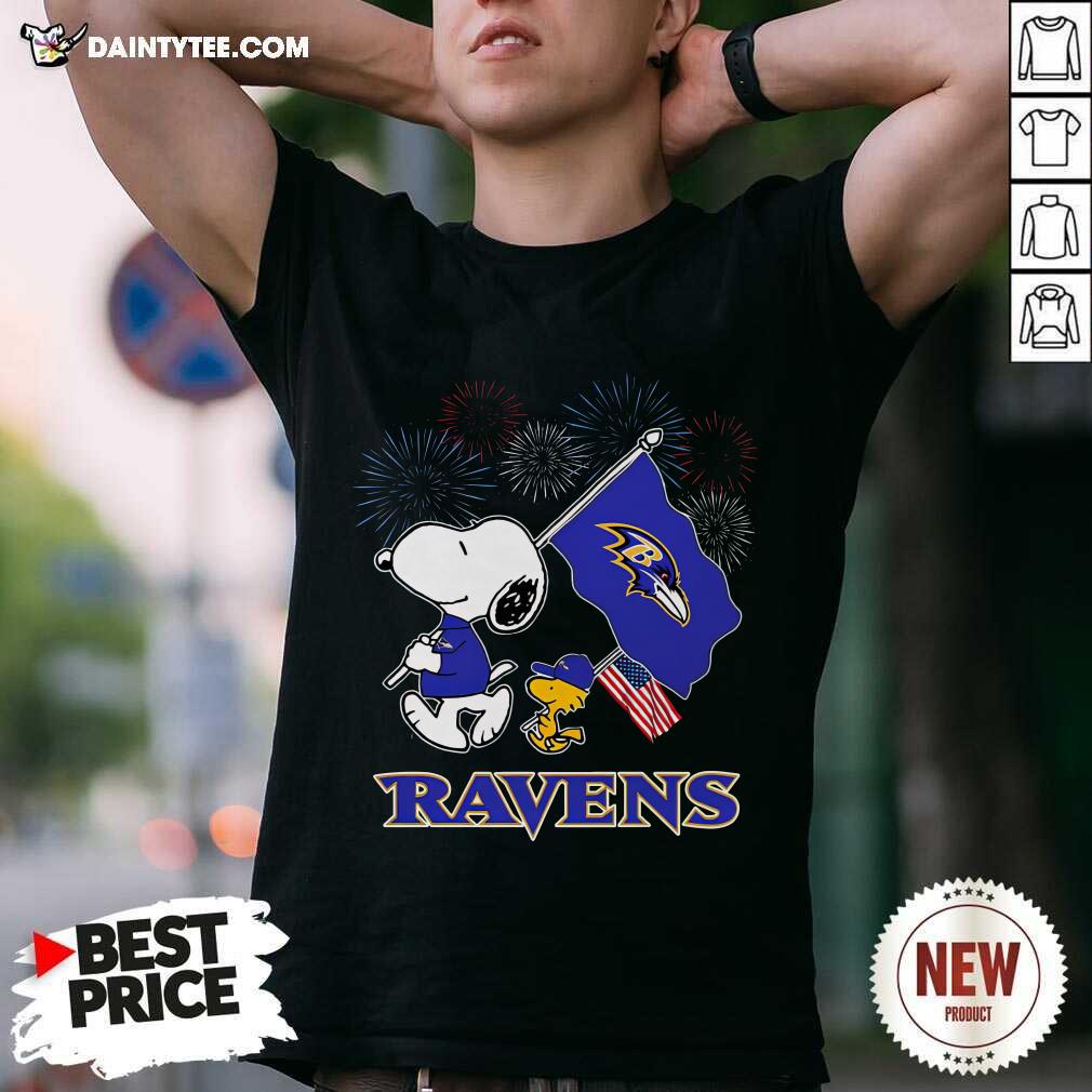 Shirt Original Baltimore Ravens Happy 4th Of July Independence Day T-Shirt