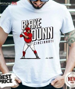 Original Blake Dunn Cincinnati Reds Player T-Shirt