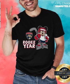 Original Florida Panthers Mickey Disney Rookie Year T-Shirt