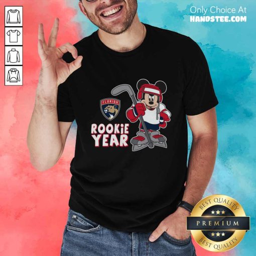 Original Florida Panthers Mickey Disney Rookie Year T-Shirt