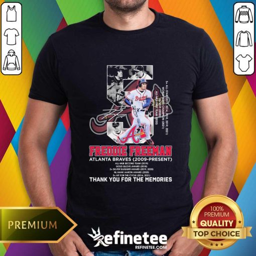 Original Freddie Freeman Atlanta Braves 2009 T-Shirt