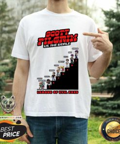 Original League Of Evil Exes Scott Pilgrim Vs The World White T-Shirt