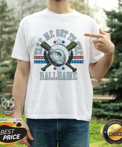Original Miami Marlins Take Me Out To The Ballgame T-Shirt