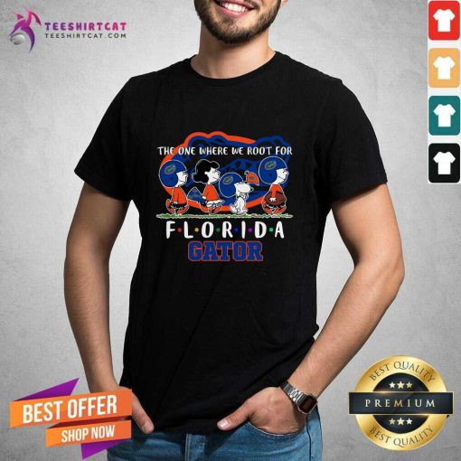 Original Peanuts Where We Root For Florida Gator T-Shirt