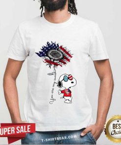 Original Sunflower Flag Snoopy You Are My Sunshine T-Shirt