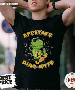 Premium Appalachian State Mountaineers Vive La Fete Dino-Mite T-Shirt