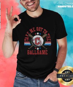 Premium Cleveland Guardians Take Me Out To The Ballgame T-Shirt