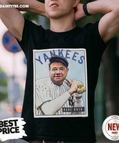 Premium Collectors Connection New York Yankees Babe Ruth T-Shirt