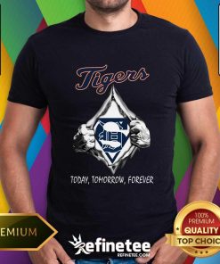 Premium Detroit Tigers Love Tigers Today Tomorrow Forever T-Shirt