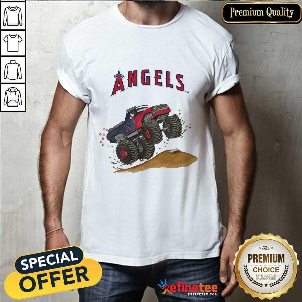 Premium Los Angeles Angels Monster Truck Hoodie Premium Los Angeles Angels Monster Truck T-Shirt
