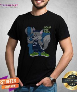 Premium Loup Des Bois T-Shirt