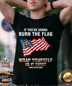 Premium McDonald’s The Flag Wrap Yourself In It First T-Shirt
