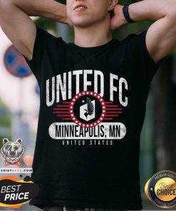 Premium Minnesota United FC Badge Of Honor T-Shirt
