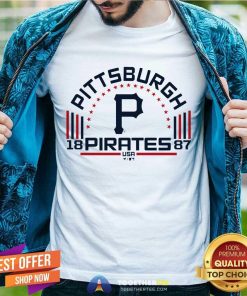 Premium Pittsburgh Pirates Fanatics Team Freedom T-Shirt