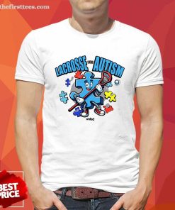 Premium Play For Autism Lacrosse T-Shirt